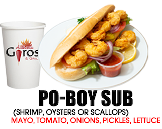 Shrimp Po-Boy Sub