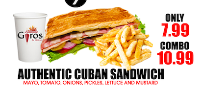 Authentic Cuban Sandwich